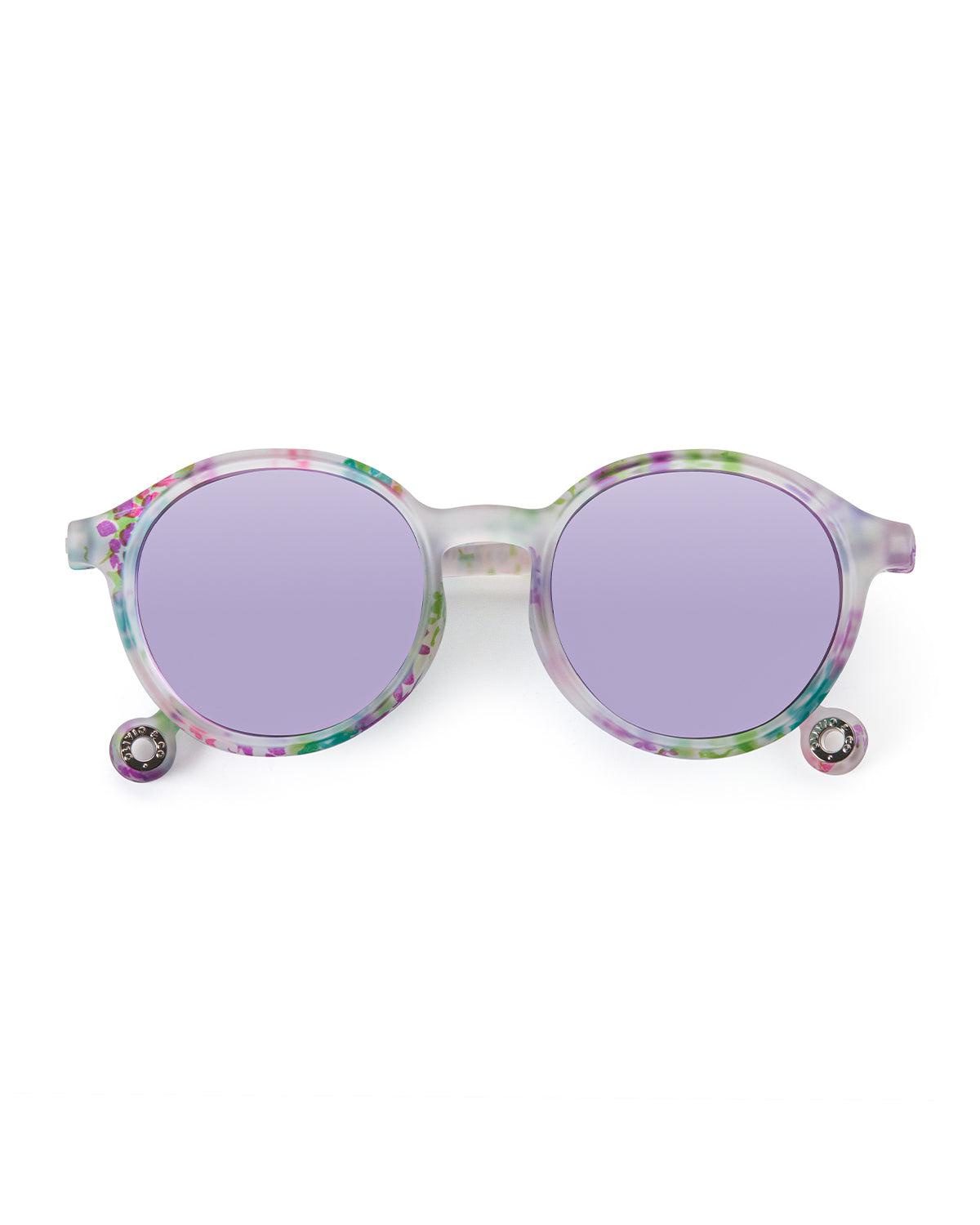 OLIVIO&CO Teen & Adult oval polarized sunglasses in Wild Flower