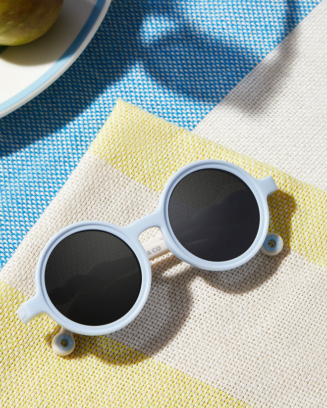 Toddler Round Sunglasses Sailing Blue