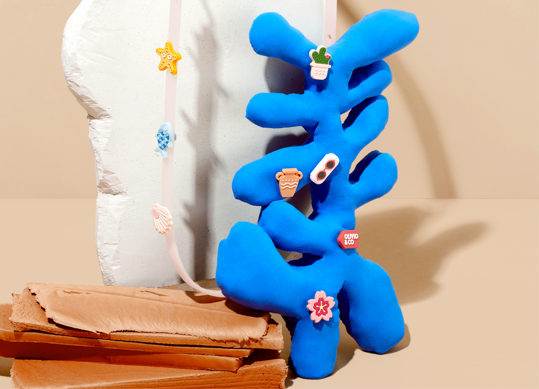 OLIVIO&CO Sunglasses Silicone Eyewear DIY Chain