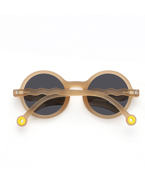 Kids Round Sunglasses Sand Beige