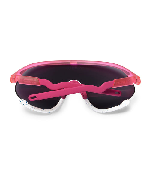 Junior Full-Rim Sports Sunglasses Flamingo Soda