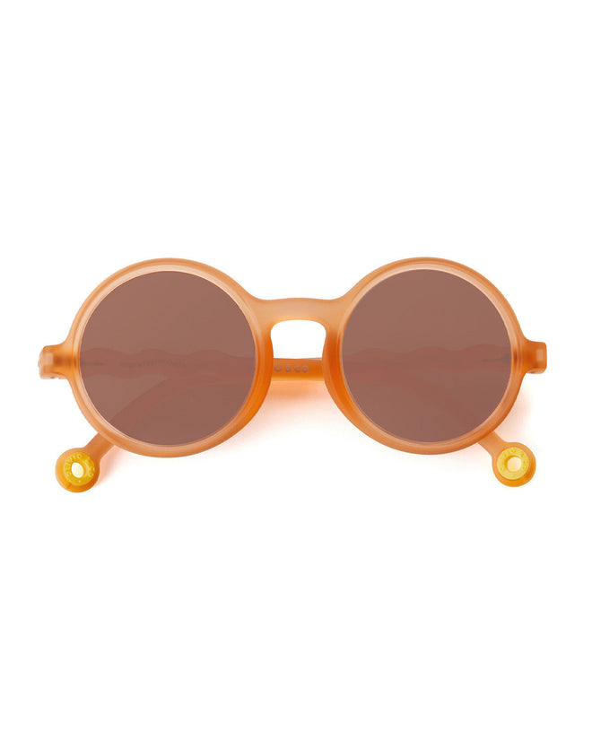 Junior Round Sunglasses Grapefruit Pink