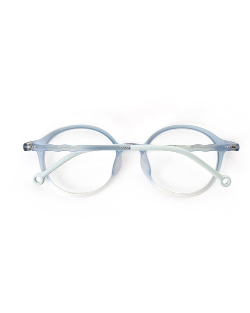 Teen & Adult Oval Screen Glasses Tranquil Blue