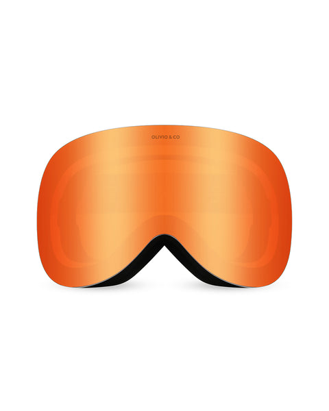 Teen&Adult Magnetic Ski Goggles Snow Peak Red – OLIVIO&CO