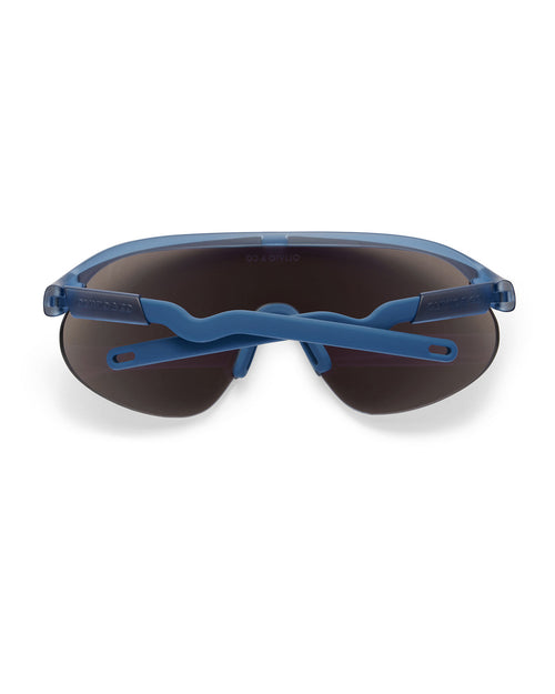 Junior+ Half-Rim Sports Sunglasses Azure Blue