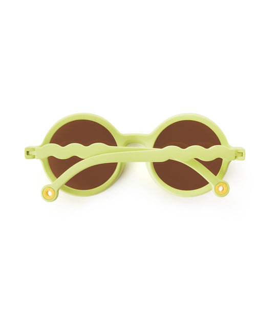 Toddler Round Sunglasses Lime Green