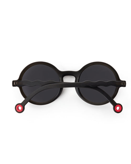 Kids Round Sunglasses Squid Black