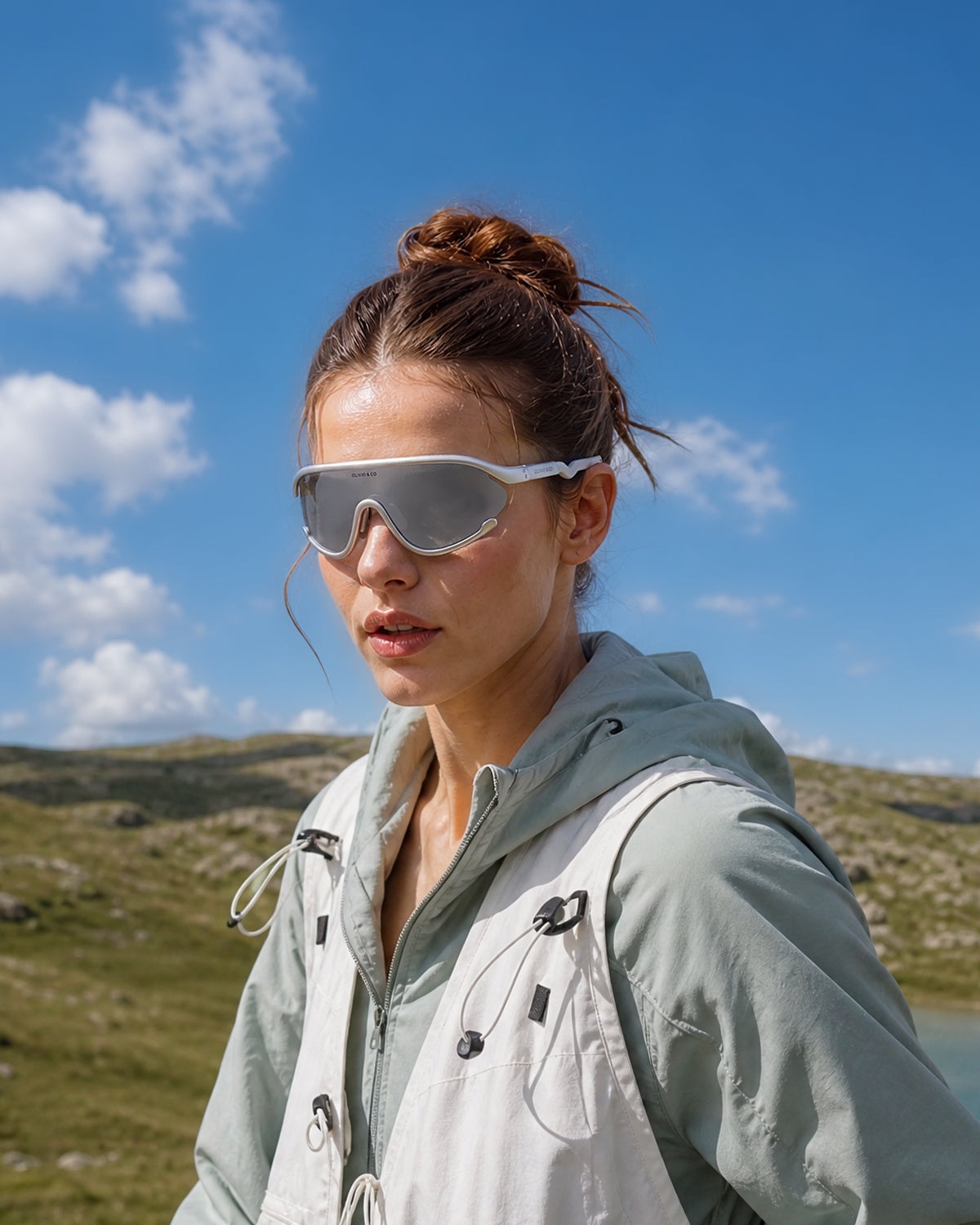 Teen & Adult Sports Sunglasses (Age 12+) - Space Silver