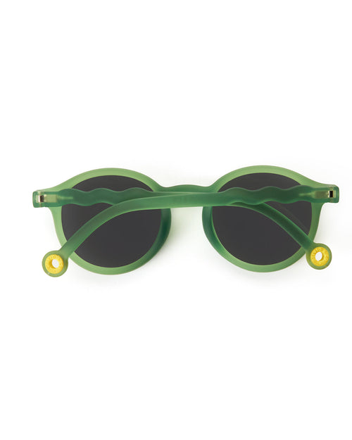 Kids Oval Sunglasses Olive Green