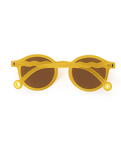 Junior Oval Sunglasses Citrus Yellow