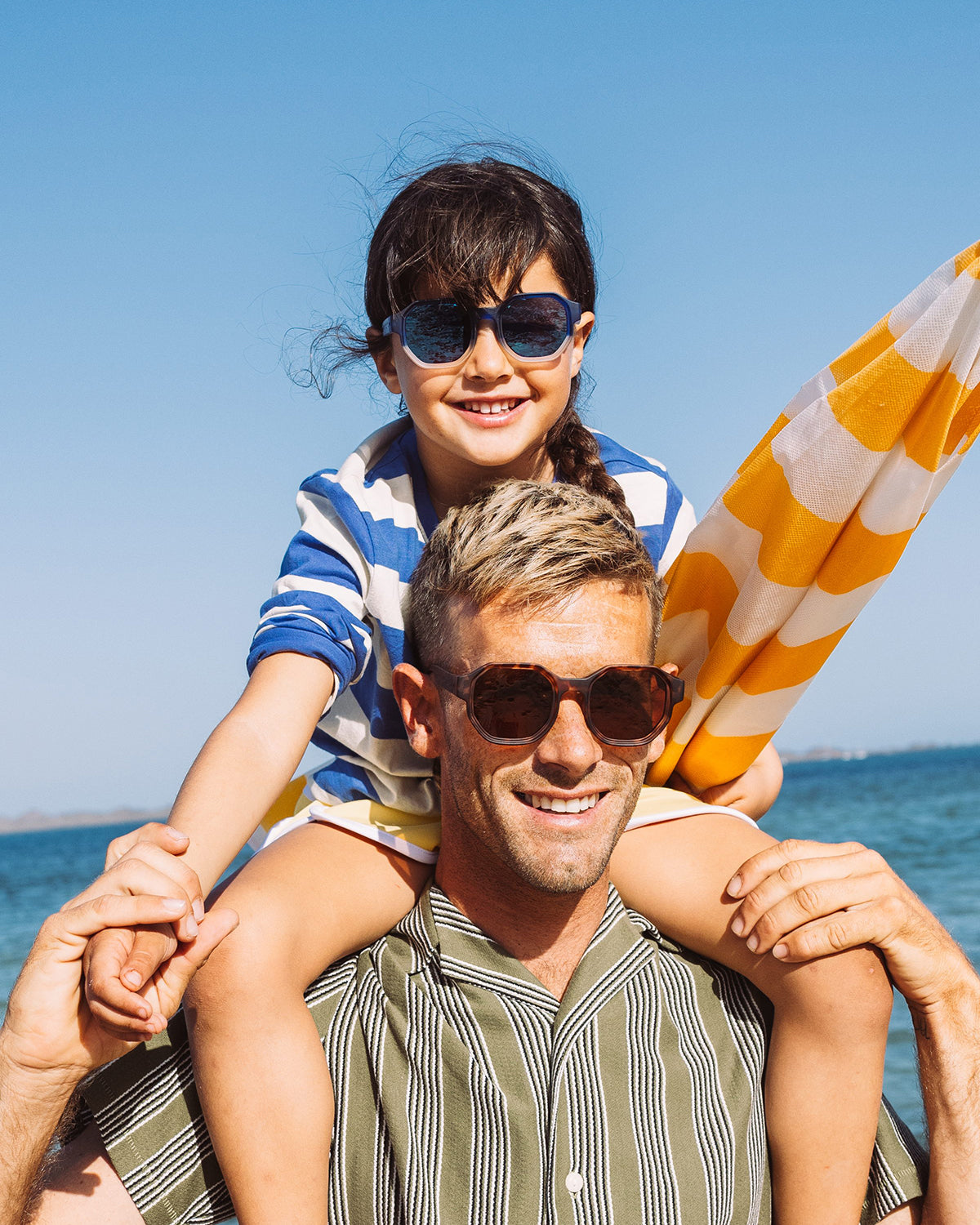 Junior #D Sunglasses Colorblock Sea – OLIVIO&CO
