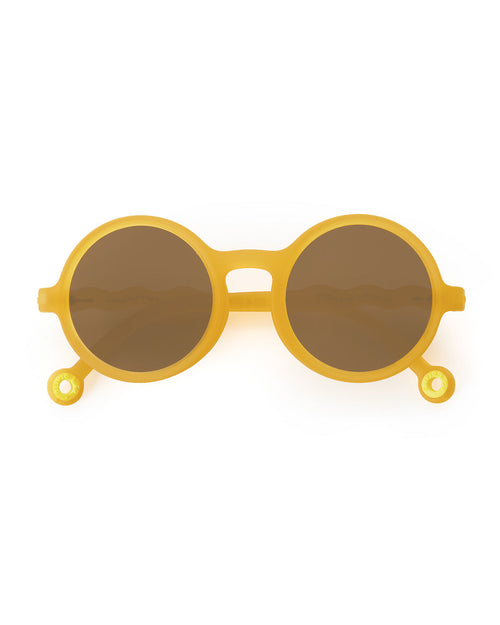 Kids Round Sunglasses Citrus Yellow