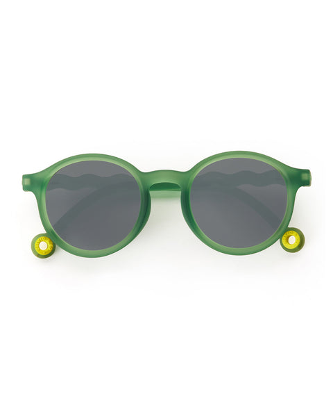 Kids Oval Sunglasses Olive Green – OLIVIO&CO