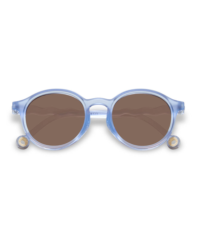 Kids Oval Sunglasses Blueberry