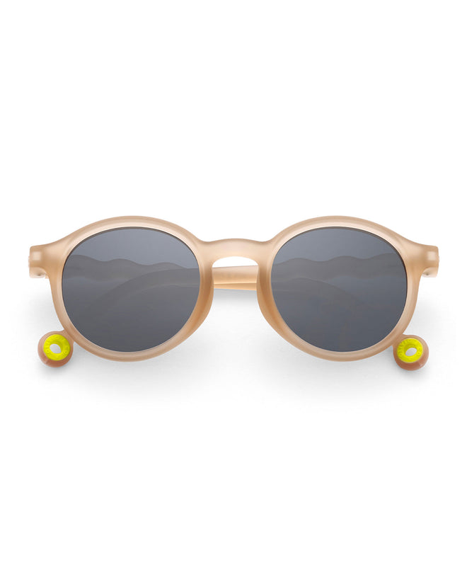 Junior Oval Sunglasses Sand Beige