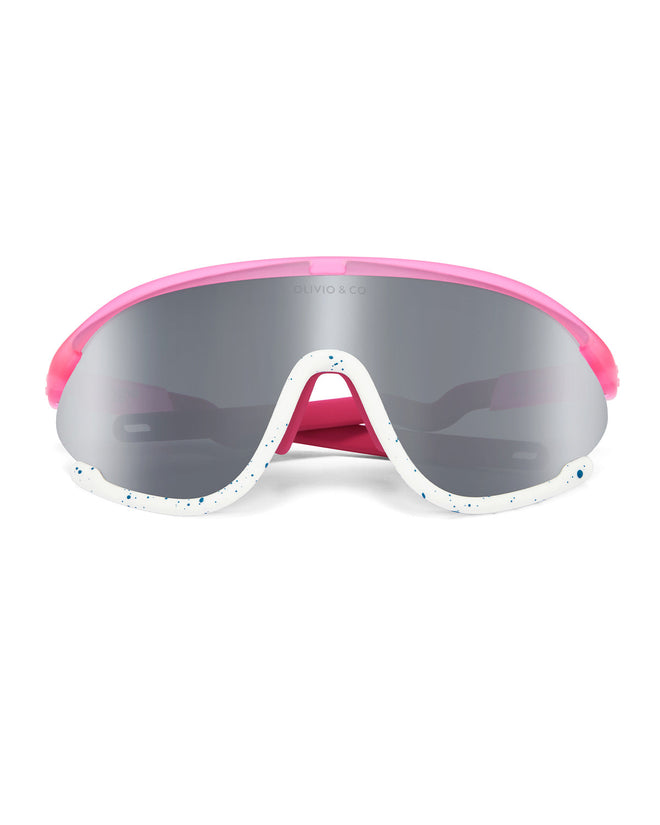 Junior+ Full-Rim Sports Sunglasses Flamingo Soda