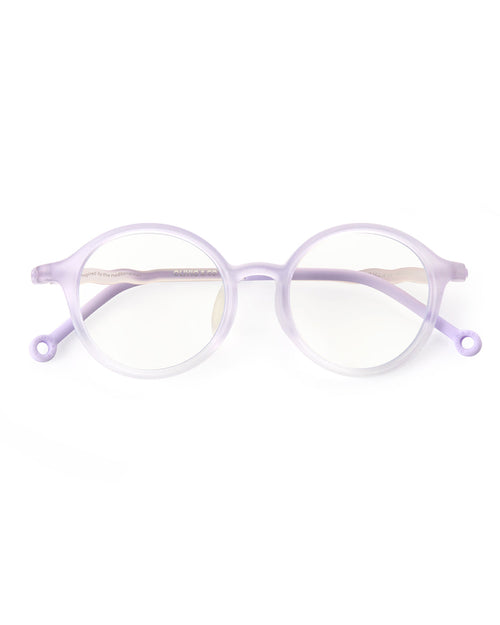 Kids Oval Screen Glasses Tranquil Lavender