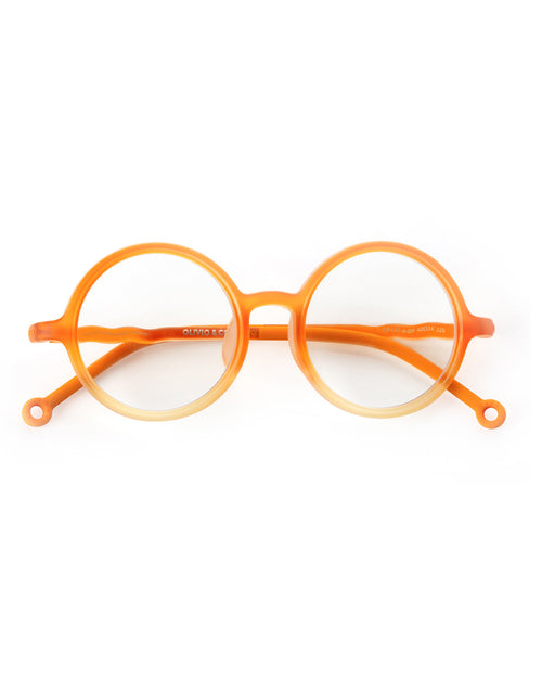 Kids Round Screen Glasses Sunrise Orange – OLIVIO&CO