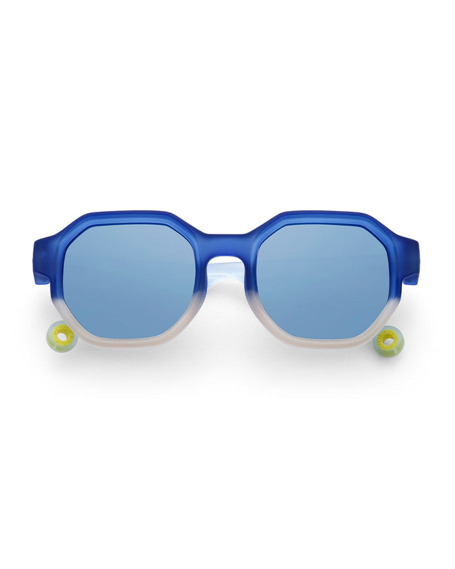 Junior #D Sunglasses Colorblock Sea