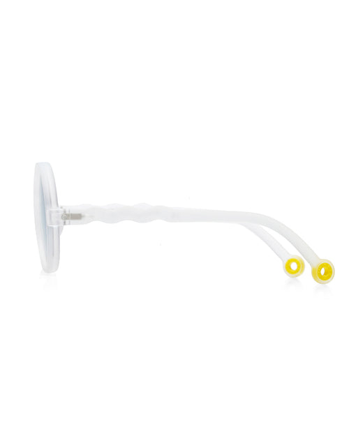 Junior Round Sunglasses Jellyfish White