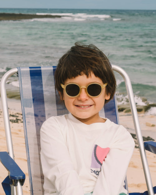 Junior Oval Sunglasses Sun Coral