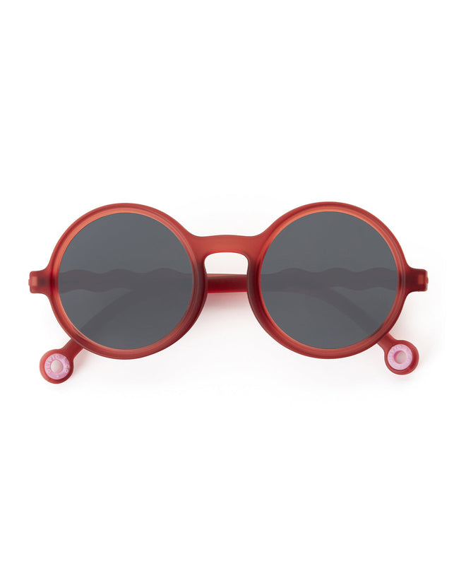 Junior Round Sunglasses Sardine Coral