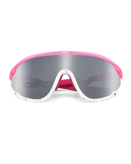 Junior+ Full-Rim Sports Sunglasses Flamingo Soda