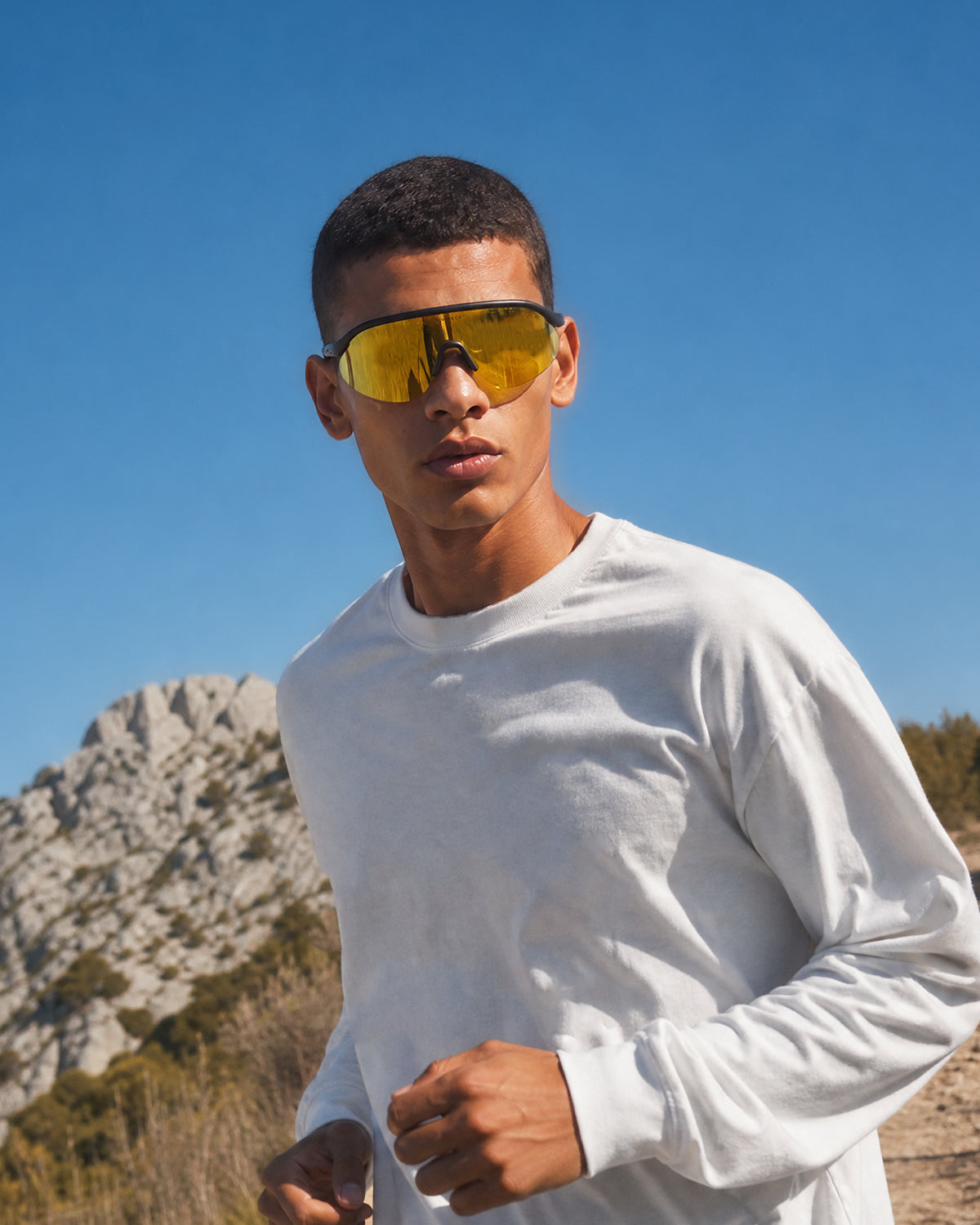 Teen & Adult Sports Sunglasses (Age 12+) - Lava grey