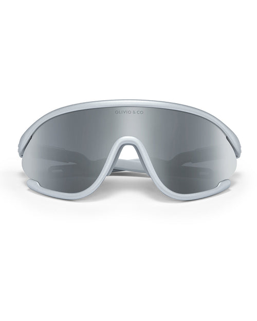 Junior Full-Rim Sports Sunglasses Space Silver