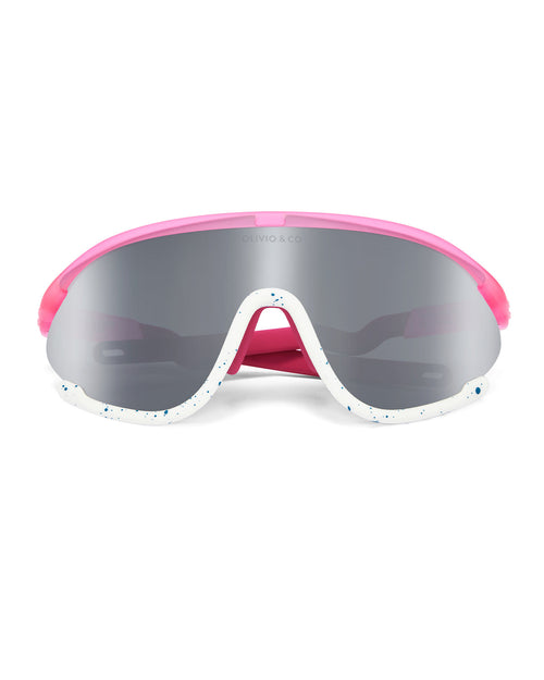 Teen & Adult Full-Rim Sports Sunglasses Flamingo Soda