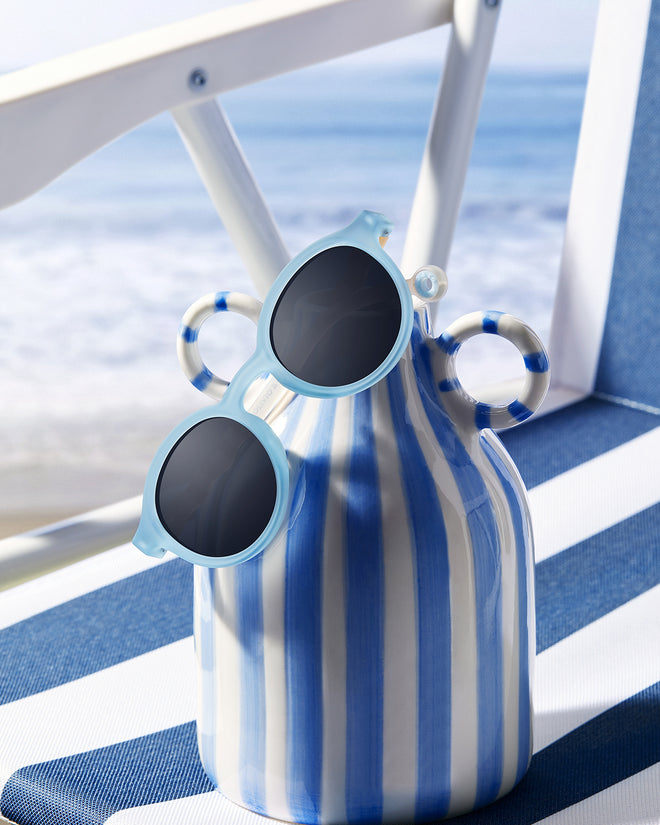 Kids Oval Sunglasses Sailing Blue