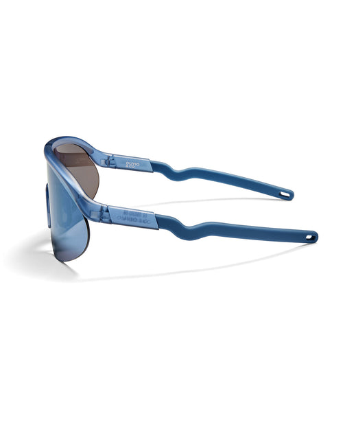 Junior+ Half-Rim Sports Sunglasses Azure Blue