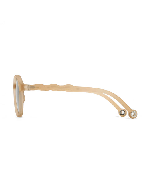 Teen & Adult Oval Sunglasses Sand Beige