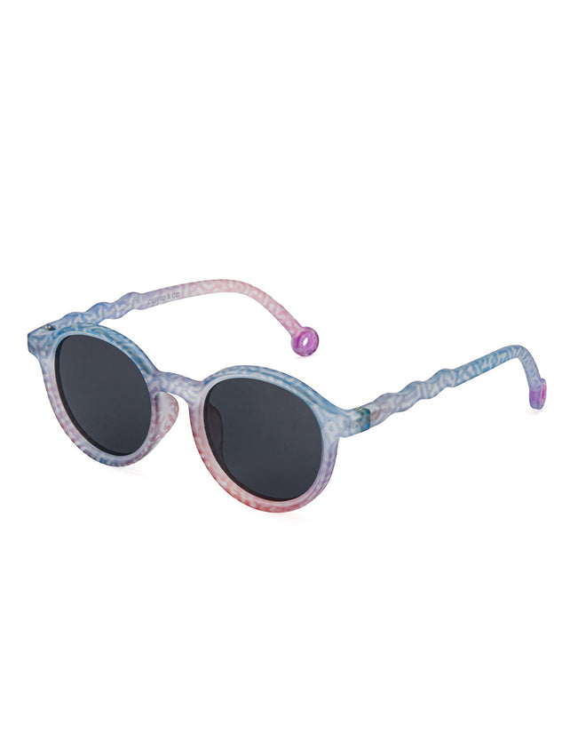 Junior Oval Sunglasses Coral Fantasy