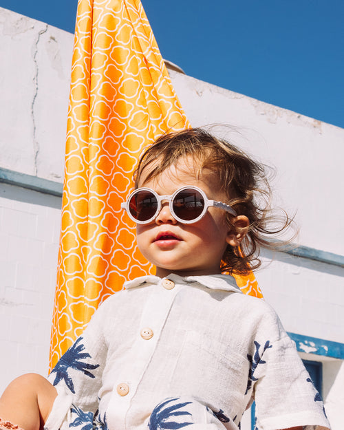 Toddler Round Sunglasses Vanilla Brownie