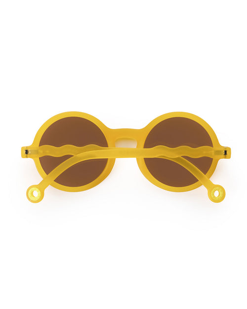 Kids Round Sunglasses Citrus Yellow