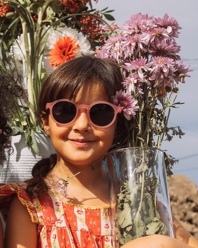 Kids Oval Sunglasses Rock Rose