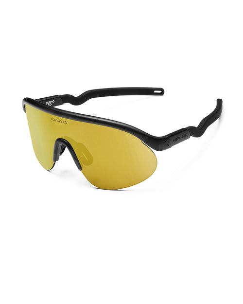 Junior+ Half-Rim Sports Sunglasses Lava grey