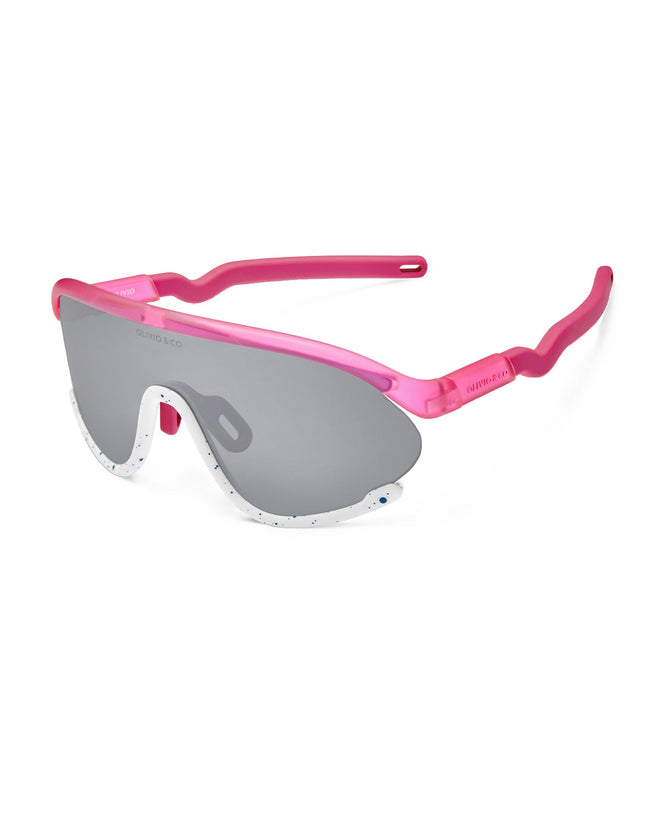 Junior+ Full-Rim Sports Sunglasses Flamingo Soda