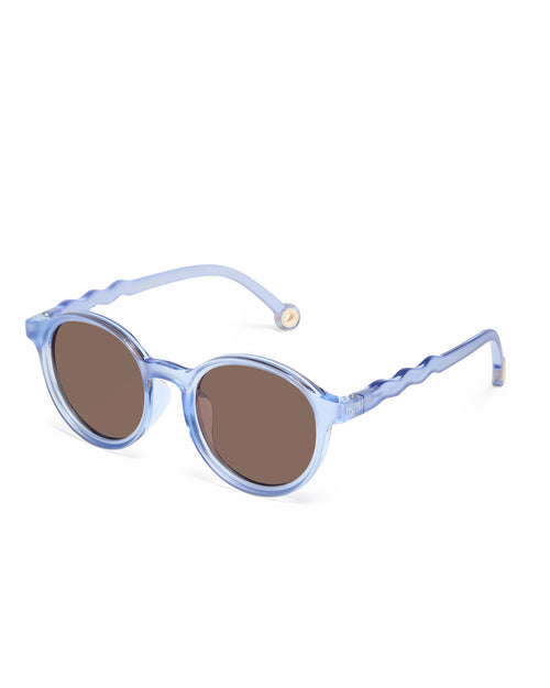 Kids Oval Sunglasses Blueberry