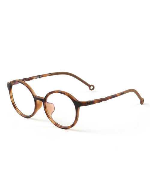 Junior Oval Screen Glasses Tortoiseshell