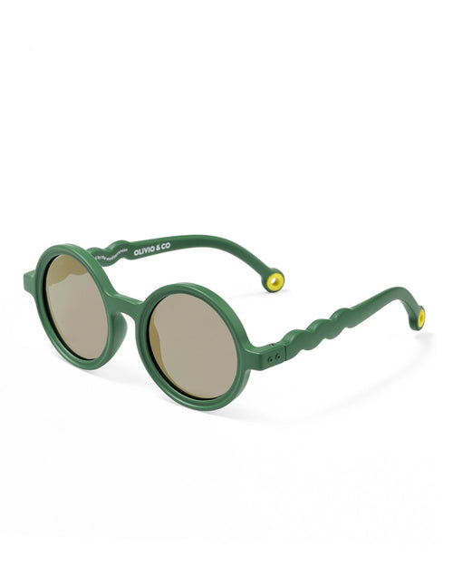 Toddler Round Sunglasses Cactus Green