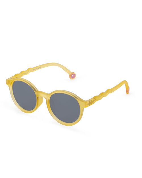 Junior Oval Sunglasses Sun Coral