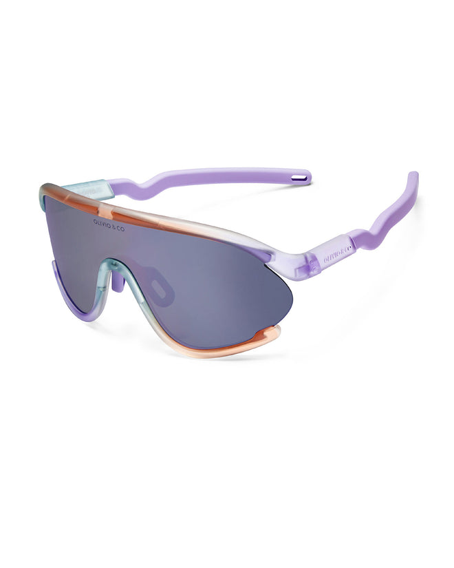 Junior+ Full-Rim Sports Sunglasses Ocean Fantasy