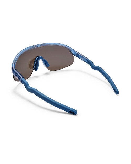 Junior+ Half-Rim Sports Sunglasses Azure Blue