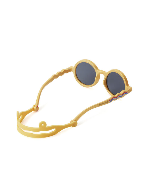 Toddler Round Sunglasses Medallion Gold