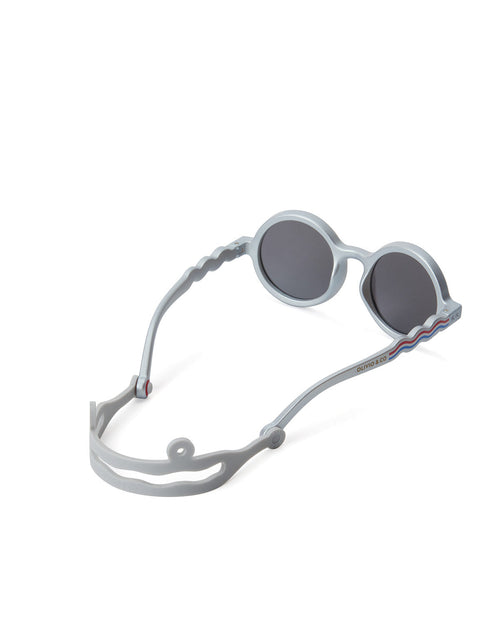 Toddler Round Sunglasses Medallion Platinum