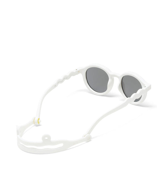 Toddler Oval Sunglasses Shark White