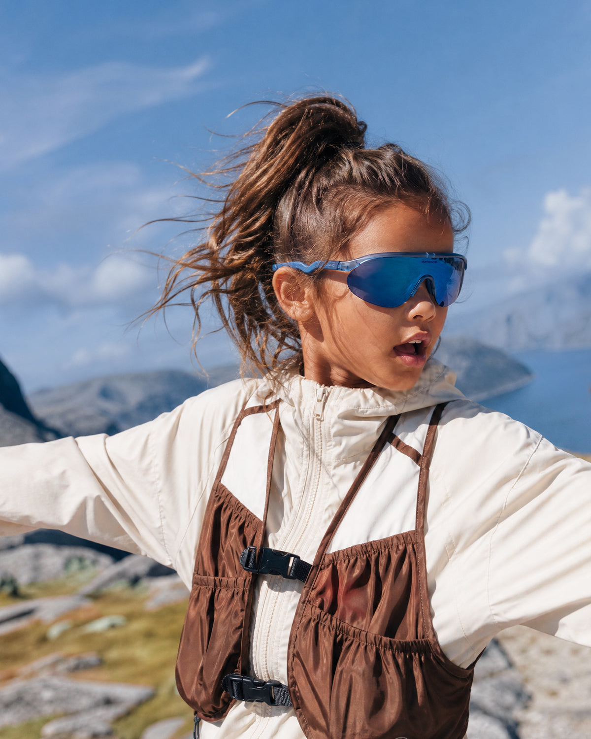 Kids Sports Sunglasses (Age 3-7) - Azure Blue