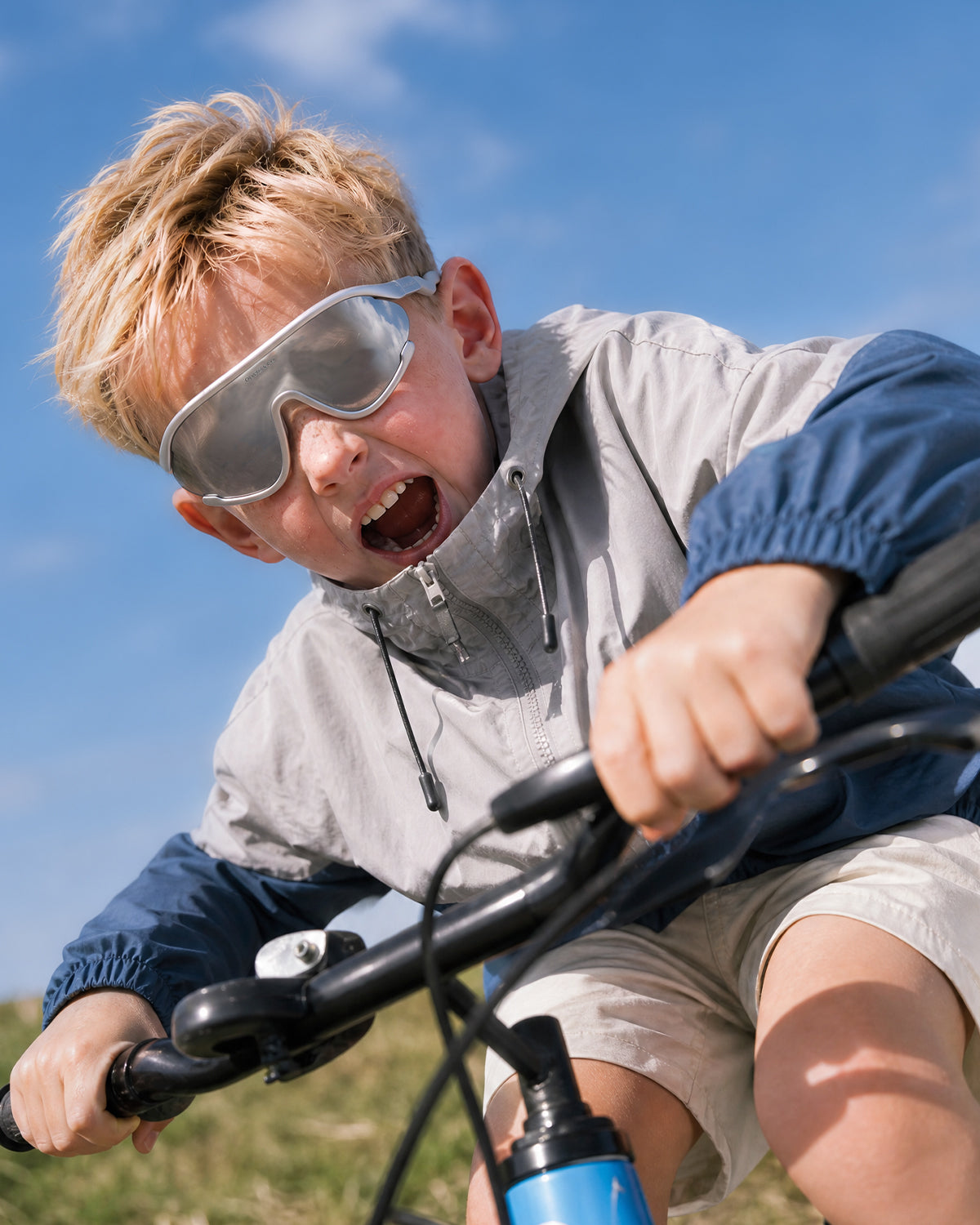 Kids Sports Sunglasses 3-7 Space Silver, photo 3